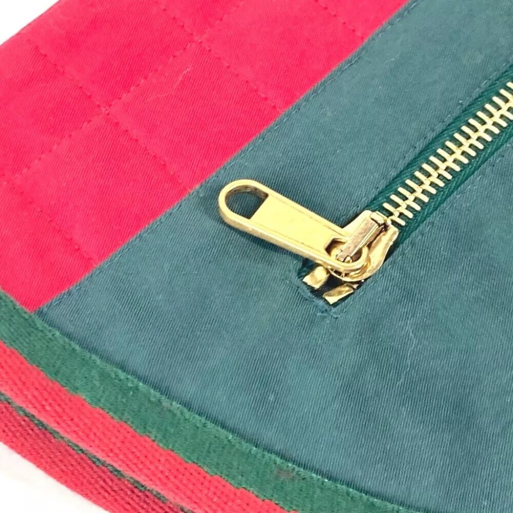 GUCCI Dog Puppy Doggie Pet coat GG For dogs cotton Red/Green - Picture 4 of 14